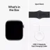 Apple Watch Series 11 GPS 46mm Space Grey Aluminium Case met Black Sport Band - S/M Spacegrijs