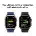 Apple Watch Ultra 3 GPS + Cellular 49mm met Alpine Loop - Medium Zwart