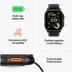 Apple Watch Ultra 3 GPS + Cellular 49mm met Milanese Loop - Large Zwart