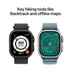 Apple Watch Ultra 3 GPS + Cellular 49mm met Milanese Loop - Large Beige