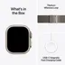 Apple Watch Ultra 3 GPS + Cellular 49mm met Milanese Loop - Medium Beige
