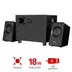 Trust Avora 2.1 subwoofer luidsprekerset Zwart