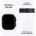 Apple Watch Ultra 3 GPS + Cellular 49mm met Milanese Loop - Small Zwart
