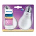 Philips LED lamp E27 7W 806Lm classic mat 2 stuks
