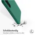 Accezz Liquid Silicone Backcover met MagSafe voor Samsung Galaxy S24 FE Groen