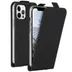 Accezz Flipcase voor Apple iPhone 12 (Pro) Zwart