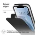 Accezz Flipcase voor Apple iPhone 12 (Pro) Zwart