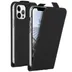 Accezz Flipcase voor Apple iPhone 12 (Pro) Zwart
