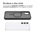 Accezz Rugged Frosted MagSafe Backcover voor Samsung Galaxy S25 Plus Zwart