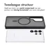 Accezz Rugged Frosted MagSafe Backcover voor Samsung Galaxy S25 Ultra Zwart