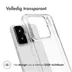 Accezz Xtreme Impact Backcover voor Xiaomi 15 Transparant