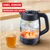 Tefal KO2G08 Morning glass Zwart