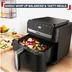Tefal EY8618 Easy Fry Mega Compact 7.5 L Zwart