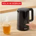 Tefal KO6518 Thermo Protect Zwart