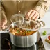 Tefal Set 5-delig (hoge kookpan 22 steelpan 18 kookpan 16/20/24)