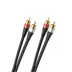 Oehlbach SL RCA CABLE 2,0 M Zwart