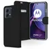 Accezz Wallet Softcase Bookcase Motorola Moto G84 Zwart