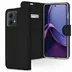 Accezz Wallet Softcase Bookcase Motorola Moto G84 Zwart
