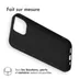 Accezz Color Backcover iPhone 15 Zwart