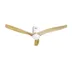 Hombli Smart Ceiling Fan & Light - White & Light Wood