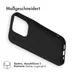 Accezz Color Backcover iPhone 15 Pro Zwart