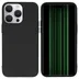 Accezz Color Backcover iPhone 15 Pro Max Zwart
