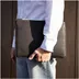 Accezz Leather hoes voor MacBook 14 inch Zwart