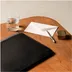 Accezz Leather hoes voor MacBook 15 inch Zwart