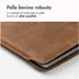 Accezz Leather hoes voor MacBook 15 inch Lichtbruin
