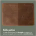 Accezz Leather hoes voor MacBook 15 inch Lichtbruin