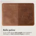 Accezz Leather hoes voor MacBook 15 inch Lichtbruin