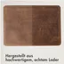 Accezz Leather hoes voor MacBook 15 inch Lichtbruin