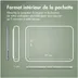 Accezz Leather hoes voor MacBook 16 inch Lichtbruin