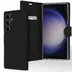 Accezz Wallet Softcase Bookcase Samsung Galaxy S23 Ultra Zwart
