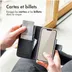 Accezz Wallet Softcase Bookcase Samsung Galaxy S23 Ultra Zwart