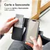 Accezz Wallet Softcase Bookcase Samsung Galaxy S23 Ultra Zwart