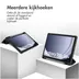 Accezz Trifold Bookcase Samsung Galaxy Tab A9 Plus Zwart