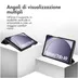 Accezz Trifold Bookcase Samsung Galaxy Tab A9 Zwart