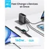 Anker Zolo 140W Charger 4-Port PD 3.1 with smart display 3C1A 1xUSB-C cable