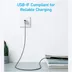 Anker 322 USB-A to USB-C Cable Nylon 1.8M Zwart
