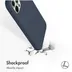 Accezz Liquid Silicone voor Apple iPhone 12 (Pro) Donkerblauw