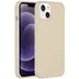Accezz Liquid Silicone voor Apple iPhone 13 Beige