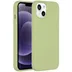 Accezz Liquid Silicone voor Apple iPhone 13 Groen