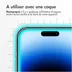 Accezz Gehard Glas Screenprotector iPhone 15 / 15 Pro Transparant