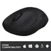 Logitech M185 Draadloze Muis Grijs