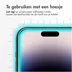 Accezz Gehard Glas Screenprotector iPhone 15 Plus / 15 Pro Max Transparant