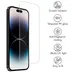 Accezz Gehard Glas Screenprotector iPhone 15 Plus / 15 Pro Max Transparant