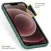 Accezz Liquid Silicone voor Apple iPhone 13 Pro Max Groen