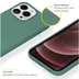 Accezz Liquid Silicone voor Apple iPhone 13 Pro Max Groen