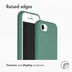 Accezz Liquid Silicone voor Apple iPhone SE (2022 / 2020) / 8 / 7 Groen